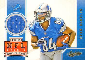 2012 Panini Absolute - Rookie Jersey Collection #27 Ryan Broyles Front