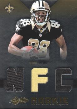 2012 Panini Absolute - Rookie Premiere Materials AFC/NFC #225 Nick Toon Front