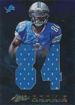 2012 Panini Absolute - Rookie Premiere Materials Oversize Jersey Number #231 Ryan Broyles Front