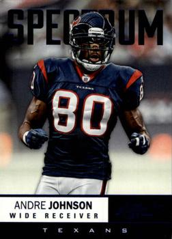 2012 Panini Absolute - Spectrum Blue #16 Andre Johnson Front