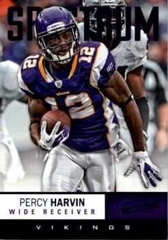 2012 Panini Absolute - Spectrum Blue #61 Percy Harvin Front