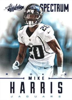 2012 Panini Absolute - Spectrum Blue #169 Mike Harris Front
