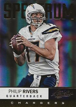 2012 Panini Absolute - Spectrum Gold #76 Philip Rivers Front