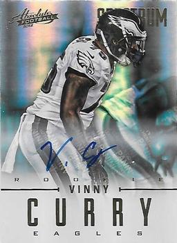 2012 Panini Absolute - Spectrum Gold Autographs #194 Vinny Curry Front