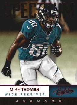 2012 Panini Absolute - Spectrum Red #24 Mike Thomas Front
