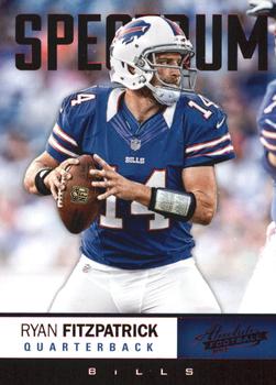 2012 Panini Absolute - Spectrum Red #28 Ryan Fitzpatrick Front
