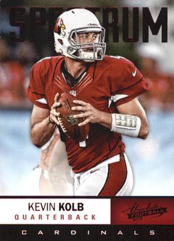 2012 Panini Absolute - Spectrum Red #55 Kevin Kolb Front