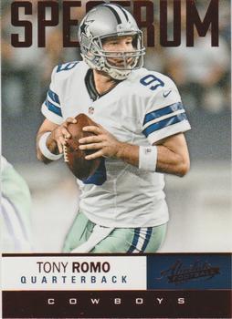 2012 Panini Absolute - Spectrum Red #82 Tony Romo Front