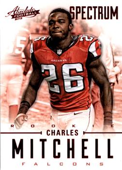 2012 Panini Absolute - Spectrum Red #115 Charles Mitchell Front