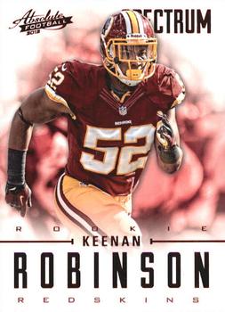 2012 Panini Absolute - Spectrum Red #151 Keenan Robinson Front