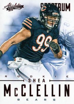 2012 Panini Absolute - Spectrum Red #184 Shea McClellin Front