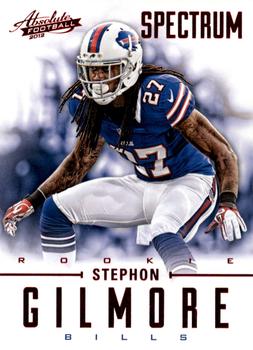 2012 Panini Absolute - Spectrum Red #185 Stephon Gilmore Front