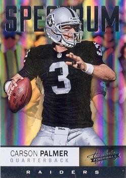 2012 Panini Absolute - Spectrum Silver #69 Carson Palmer Front