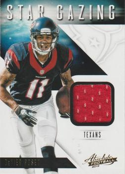 2012 Panini Absolute - Star Gazing Materials #12 DeVier Posey Front