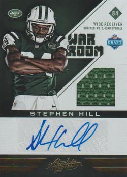 2012 Panini Absolute - War Room Materials Autographs #33 Stephen Hill Front