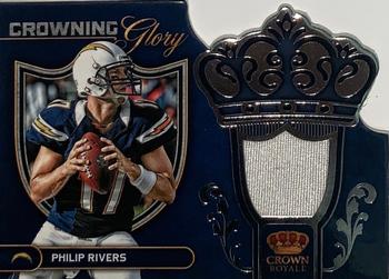 2012 Panini Crown Royale - Crowning Glory Materials #14 Philip Rivers Front