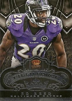 2012 Panini Crown Royale - Field Force #1 Ed Reed Front