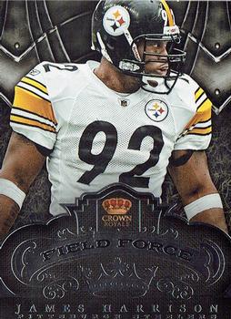 2012 Panini Crown Royale - Field Force #3 James Harrison Front