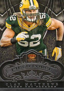 2012 Panini Crown Royale - Field Force #16 Clay Matthews Front