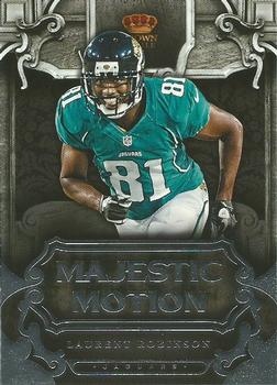 2012 Panini Crown Royale - Majestic Motion #6 Laurent Robinson Front