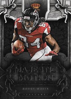 2012 Panini Crown Royale - Majestic Motion #18 Roddy White Front