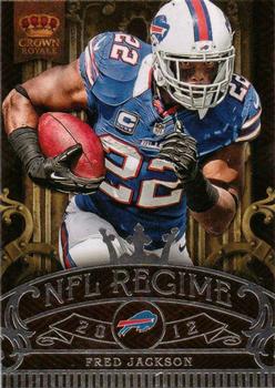 2012 Panini Crown Royale - NFL Regime #6 Fred Jackson Front