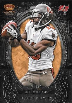 2012 Panini Crown Royale - Pivotal Players #21 Mike Williams Front