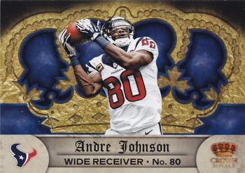 2012 Panini Crown Royale - Retail #25 Andre Johnson Front