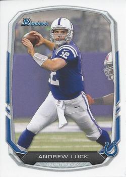 2013 Bowman #20 Andrew Luck Front