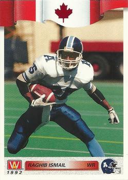 1992 All World CFL - Foil #127 Raghib Ismail Front
