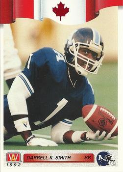 1992 All World CFL - Foil #149 Darrell K. Smith Front