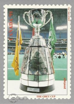 1991 JOGO - Stamp Cards #3 The Grey Cup Front