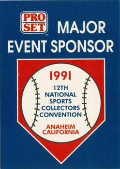 1991 Pro Set National Banquet #5 Title card Front