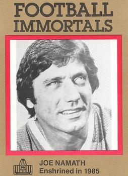 1985-88 Football Immortals #2 Joe Namath Front