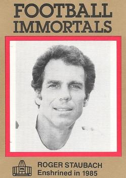 1985-88 Football Immortals #5 Roger Staubach Front
