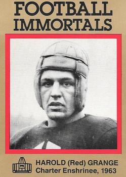 1985-88 Football Immortals #42 Red Grange Front