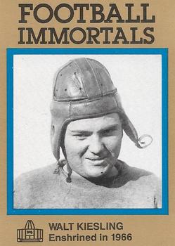 1985-88 Football Immortals #62 Walt Kiesling Front