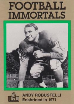 1985-88 Football Immortals #104 Andy Robustelli Front