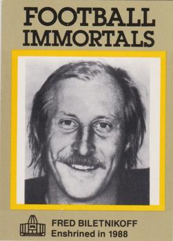 1985-88 Football Immortals #141 Fred Biletnikoff Front