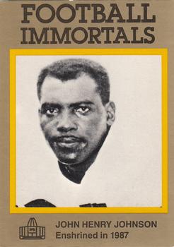 1985-88 Football Immortals #142 John Henry Johnson Front