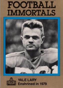 1985-88 Football Immortals #66 Yale Lary Front