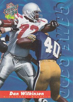 1994 Classic NFL Draft - Game Cards #GC4 Dan Wilkinson Front