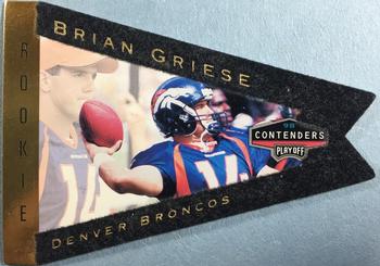 1998 Playoff Contenders - Pennants Gold Foil #27 Brian Griese Front
