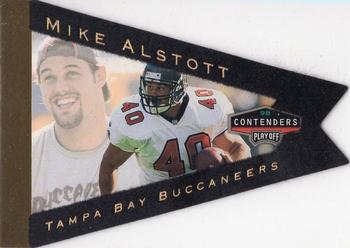 1998 Playoff Contenders - Pennants Gold Foil #92 Mike Alstott Front