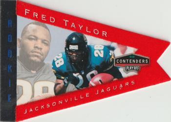 1998 Playoff Contenders - Pennants Orange Felt #46 Fred Taylor Front