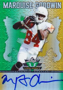 2013 Leaf Valiant #BA-MG3 Marquise Goodwin Front