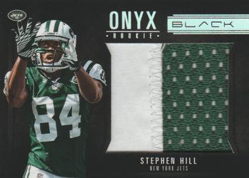 2012 Panini Black - Onyx Rookie Materials Jumbo Prime #15 Stephen Hill Front