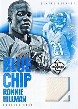2012 Panini Limited - Blue Chip Jerseys Prime #24 Ronnie Hillman Front