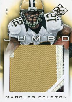 2012 Panini Limited - Jumbo Jerseys Prime #24 Marques Colston Front