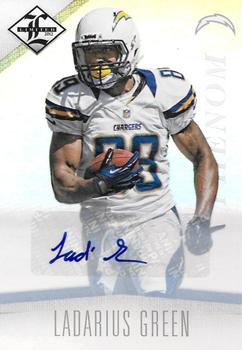 2012 Panini Limited - Monikers Autographs Silver #181 Ladarius Green Front
